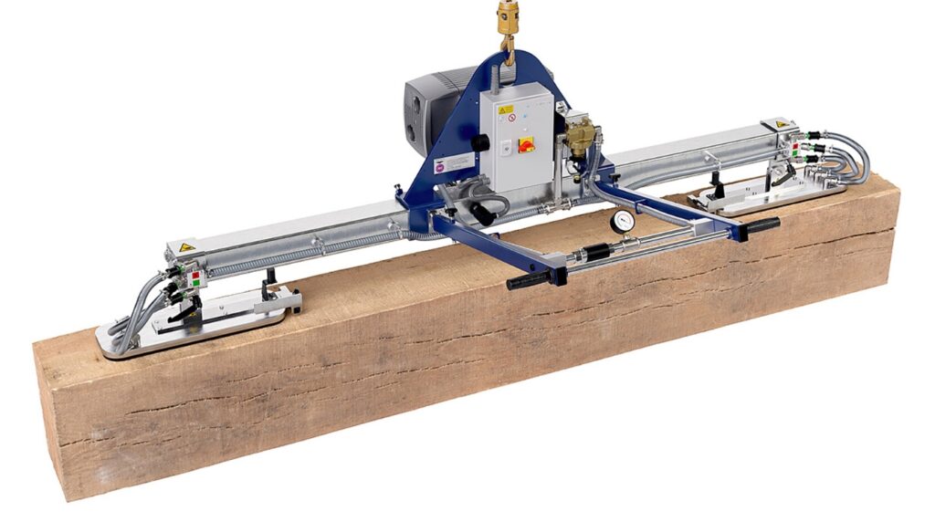 vacuümheffer houten balken 600 kg