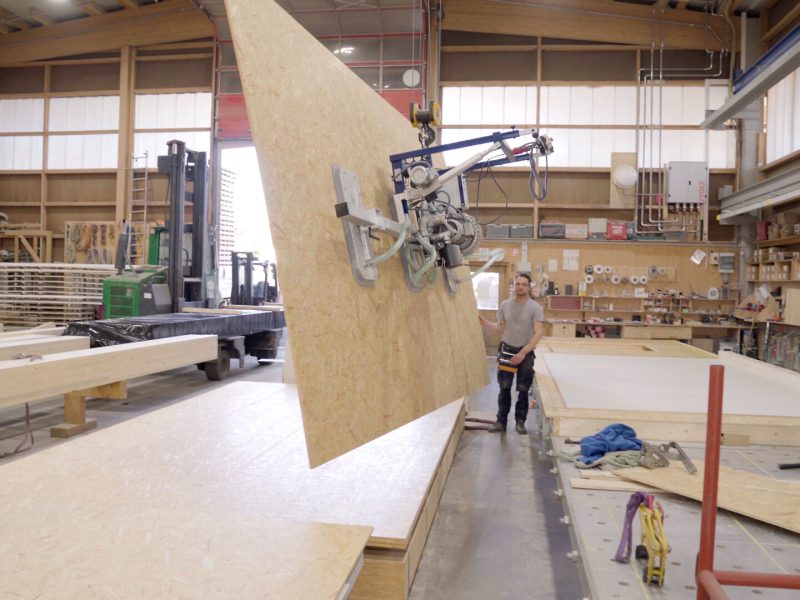 platenheffer voor OSB platen